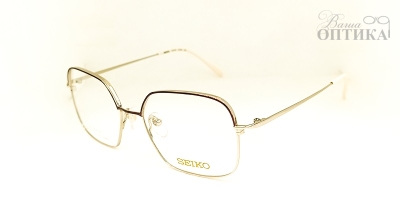 Seiko T8109 C030 Burgundy-Gold оправа очковая